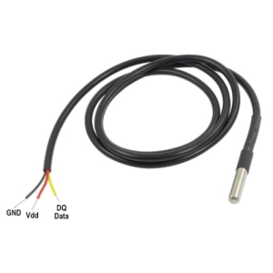 DS18B20 Temperatur sensoru 1m kabel