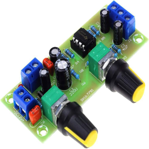 10 - 24VDC 22 - 300 Hz aşağı tezlikli aktiv səs filteri (low pass filter)