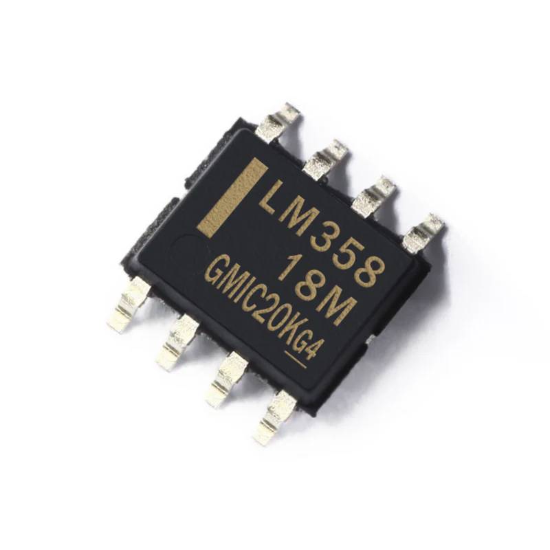LM358N SMD SOP-8  Əməliyyat Gücləndiricisi