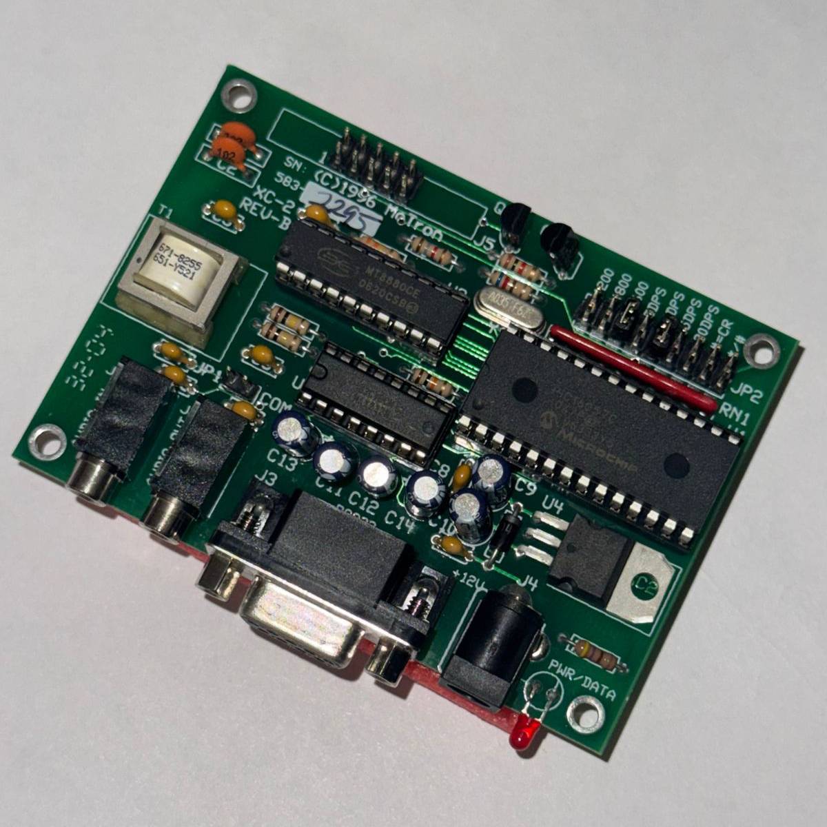 MoTron Electronics TC-1 Transceiver RS-232 XC-2 DTMF/ASCII Encoder Decoder