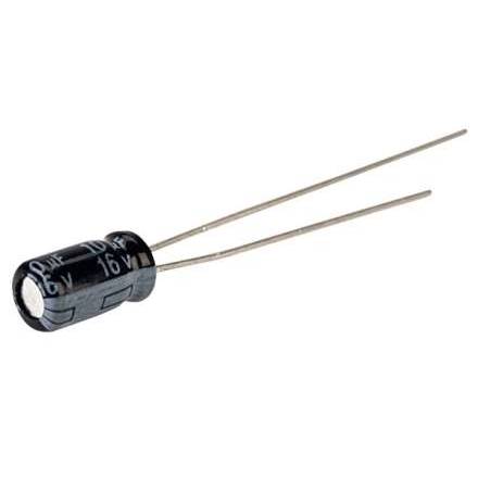 10uF/16V Elektrolitik kondensator