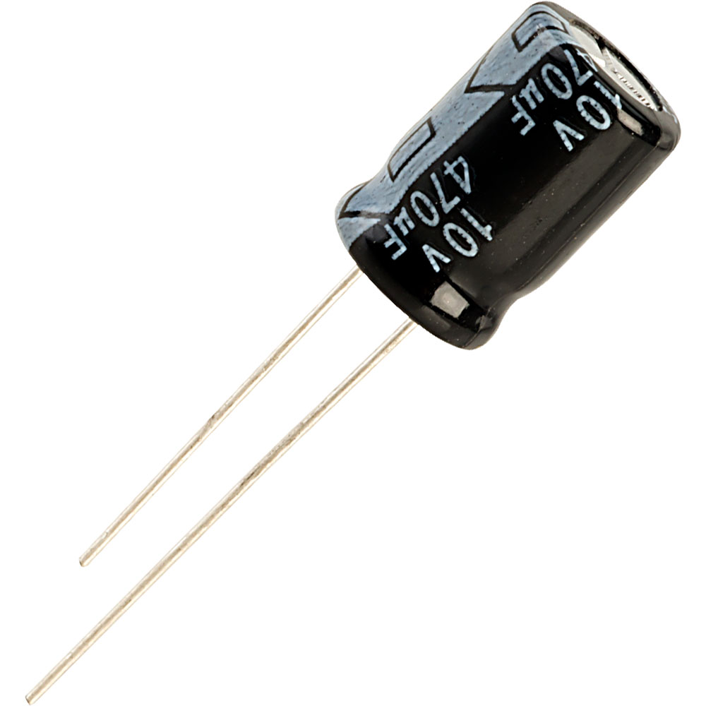 470uF/10V Elektrolitik kondensator