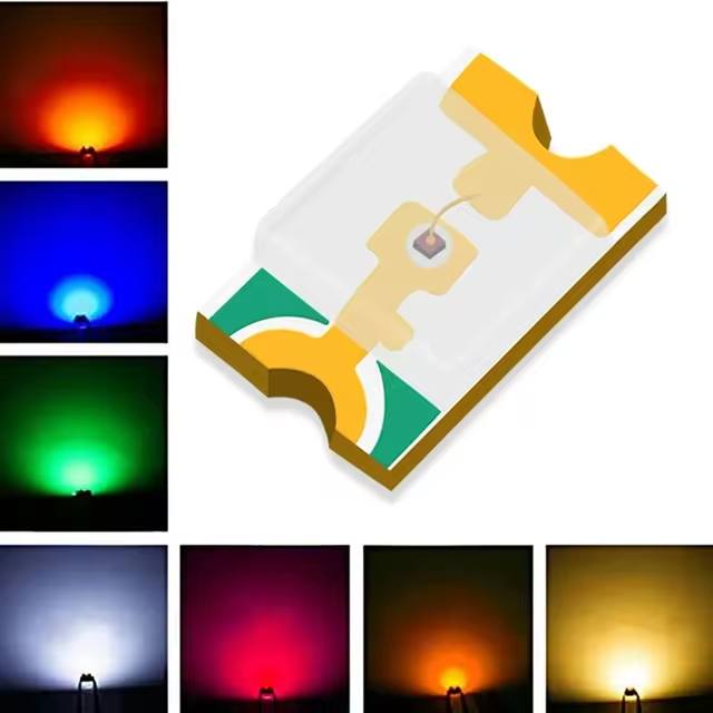 SMD 0603 LED  Sarı, Qırmızı, Yaşıl, Mavi, Ağ, İsti Ağ, Narıncı